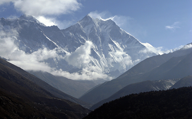Everest & Lhotse by James C Farmer, on Flickr
