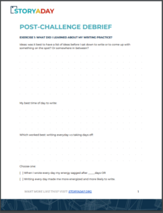 Post-Challenge Worksheet