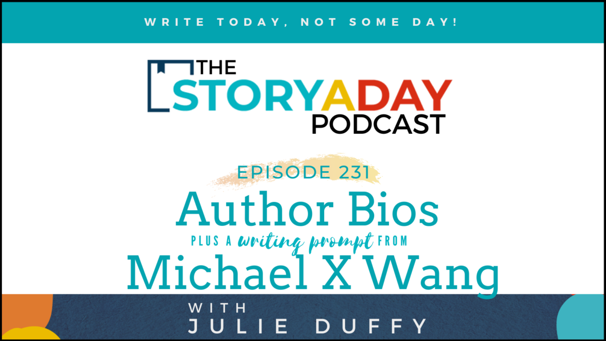 Start Building Your Bio PLUS A Writing Prompt from Michael X. Wang