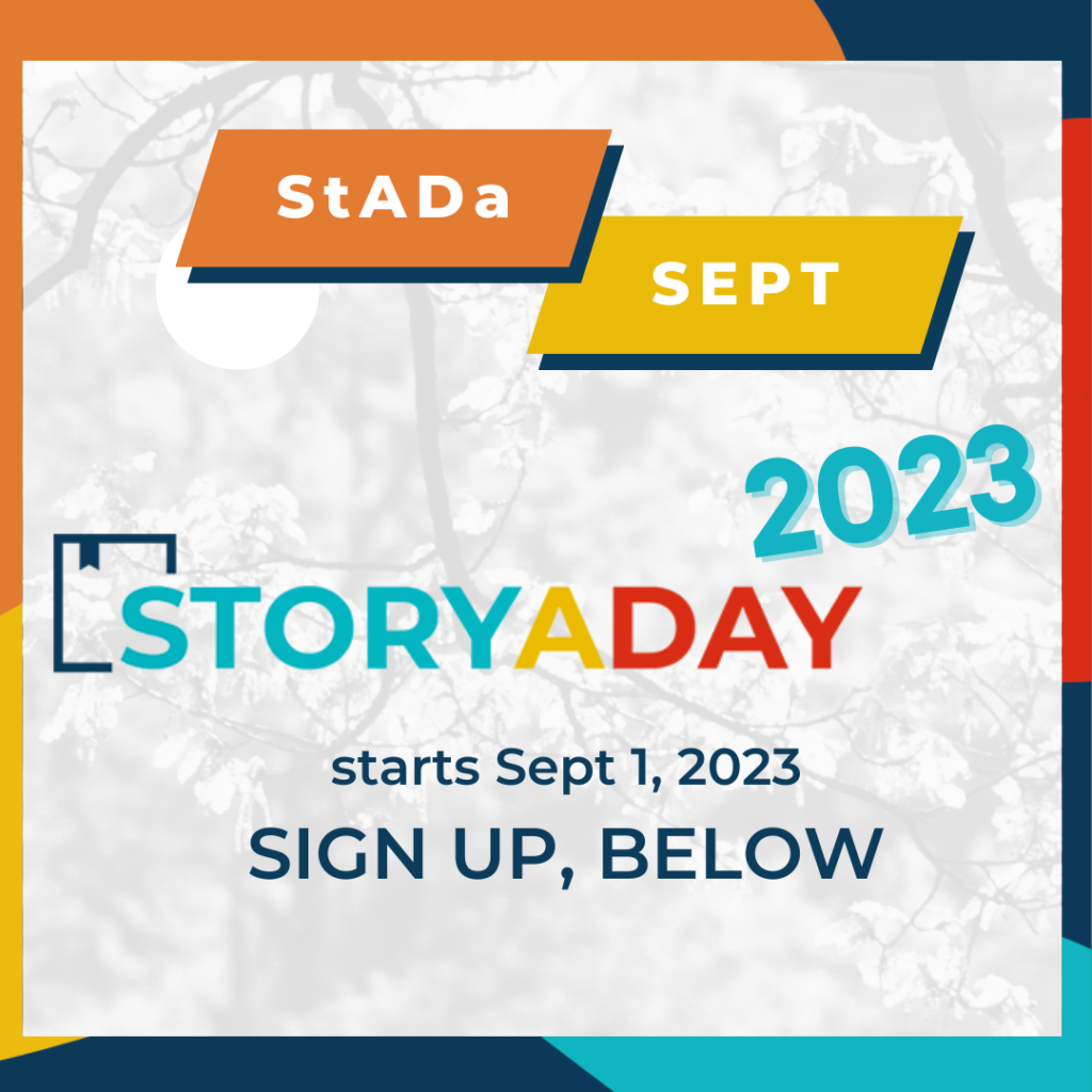 StoryADay September 2023 Sign Up Now