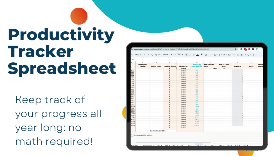 Get the Productivity Tracker spreadsheet