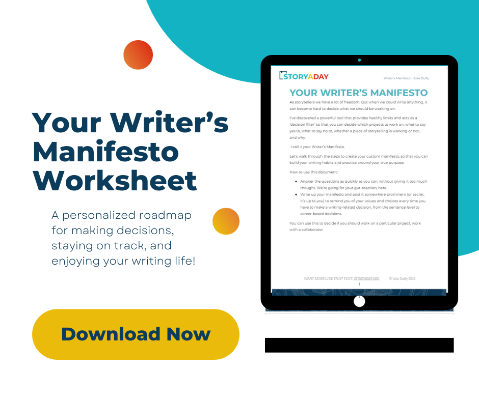 Writer's Manifesto download graphic